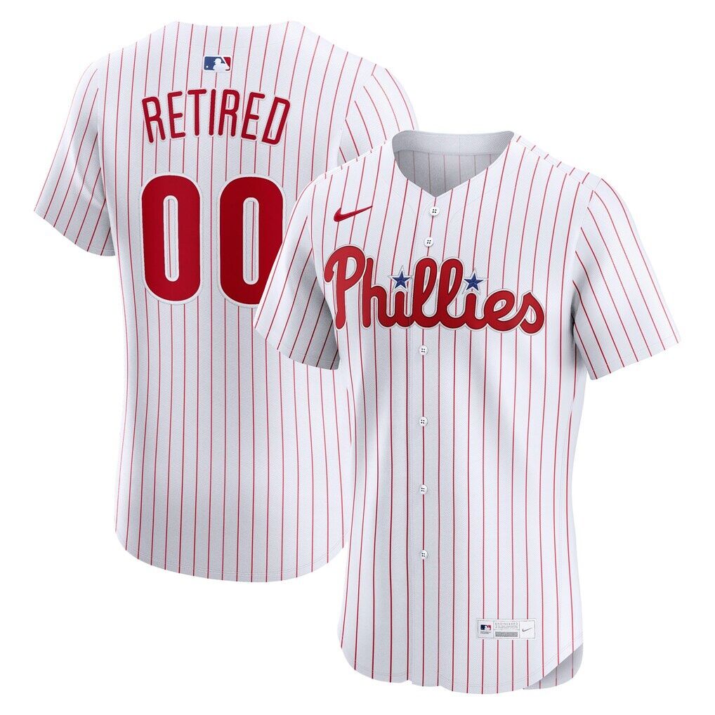 Philadelphia Phillies Nike  Home Elite Pick-A-Player Retired Roster Jersey