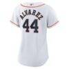 Yordan Alvarez Houston Astros Nike Women's Home Replica Jersey - White - Detail View