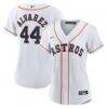 Yordan Alvarez Houston Astros Nike Women's Home Replica Jersey - White - Front View