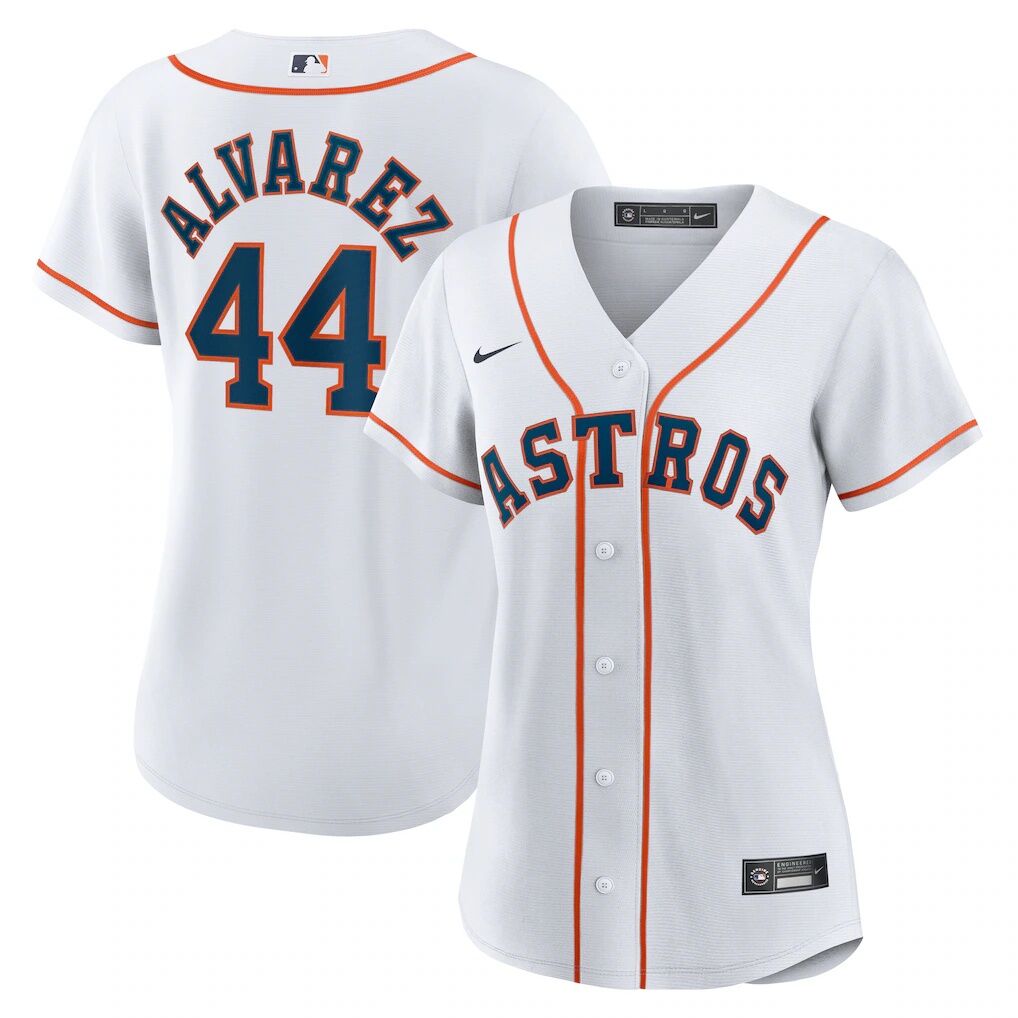 Yordan Alvarez Houston Astros Nike Women’s Home Replica Jersey