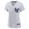 Jazz Chisholm Jr. New York Yankees Nike Women's Home Replica Jersey - White - Side View