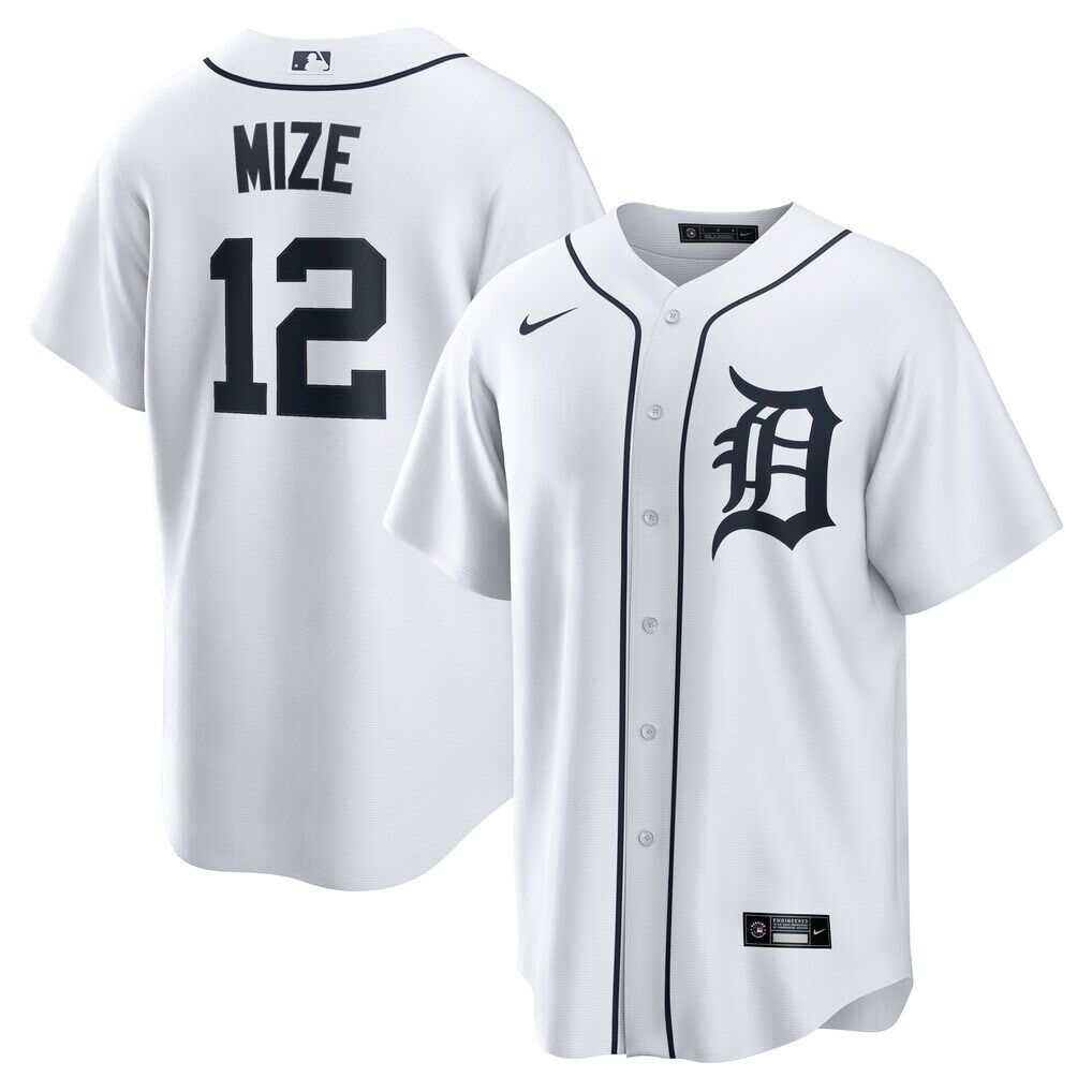 Casey Mize Detroit Tigers Nike Home Replica Jersey