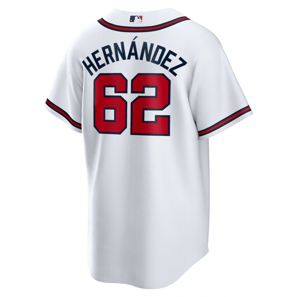 Daysbel Hernandez Atlanta Braves Nike Home Replica Jersey