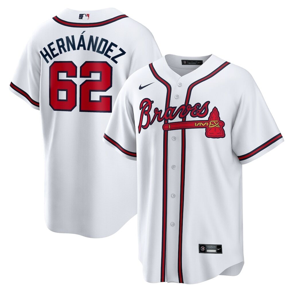Daysbel Hernandez Atlanta Braves Nike Home Replica Jersey