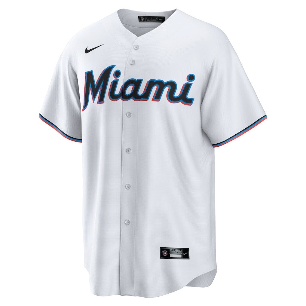 Connor Norby Miami Marlins Nike Home Replica Jersey