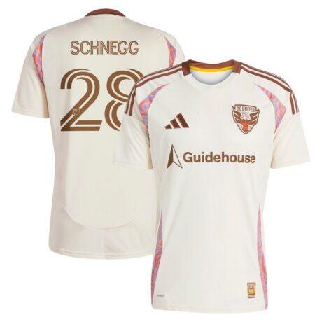 David Schnegg D.C. United adidas 2025 The Soul Kit Replica Player Jersey - - Front View
