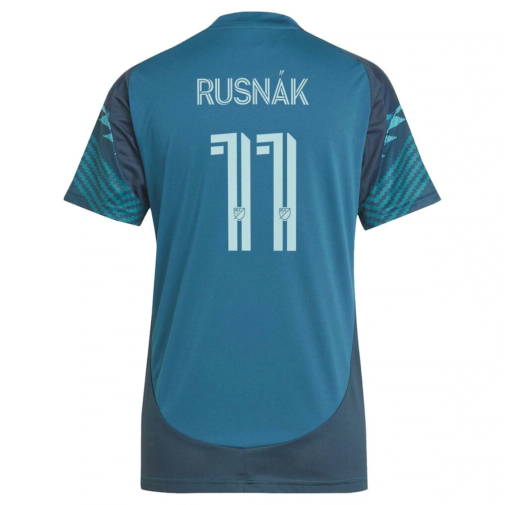 Albert Rusnak Seattle Sounders FC adidas Women's 2025 The Salish Sea Kit Replica Player Jersey