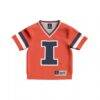 #1 Illinois Fighting Illini GameDay Greats Toddler Football Fashion Jersey - Orange - Side View