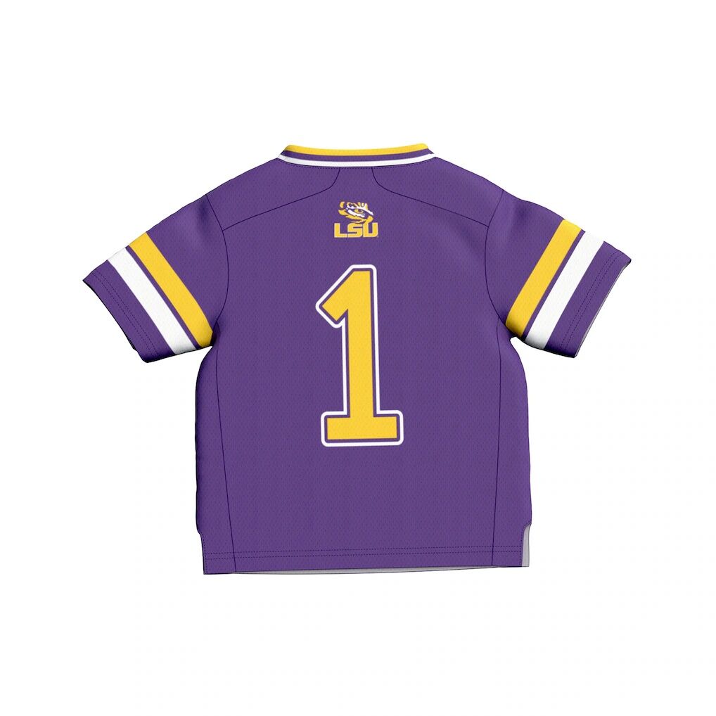 #1 LSU Tigers GameDay Greats Toddler Football Fashion Jersey
