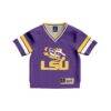 #1 LSU Tigers GameDay Greats Toddler Football Fashion Jersey - Purple - Side View