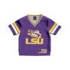 #1 LSU Tigers GameDay Greats Infant Football Fashion Jersey - Purple - Side View