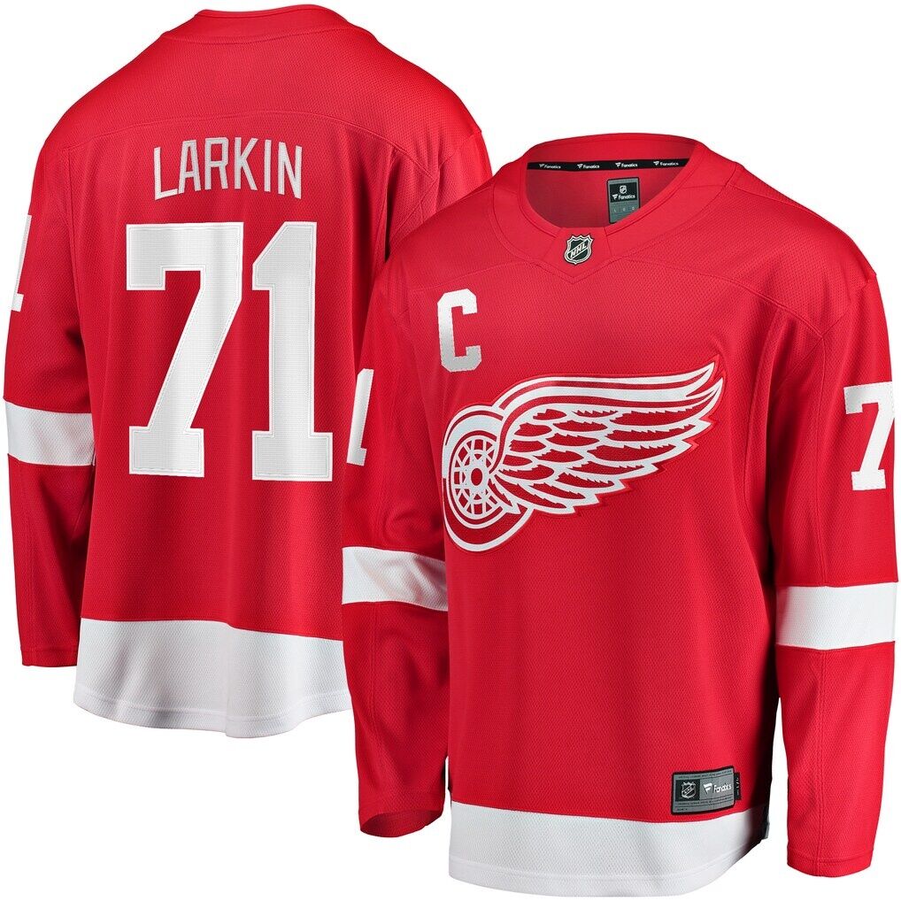Dylan Larkin Detroit Red Wings Fashion7 2023/24 Captain Breakaway Player Jersey