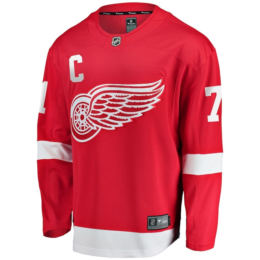 Dylan Larkin Detroit Red Wings Fashion7 2023/24 Captain Breakaway Player Jersey