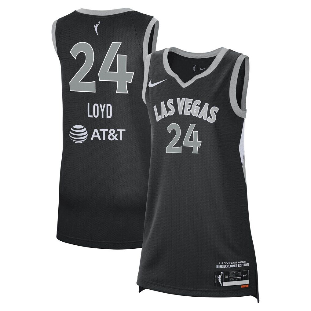 Jewell Loyd Las Vegas Aces Nike Unisex Explorer Edition Victory Jersey