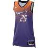 Alyssa Thomas Phoenix Mercury Nike Unisex Explorer Edition Victory Jersey - Purple - Side View