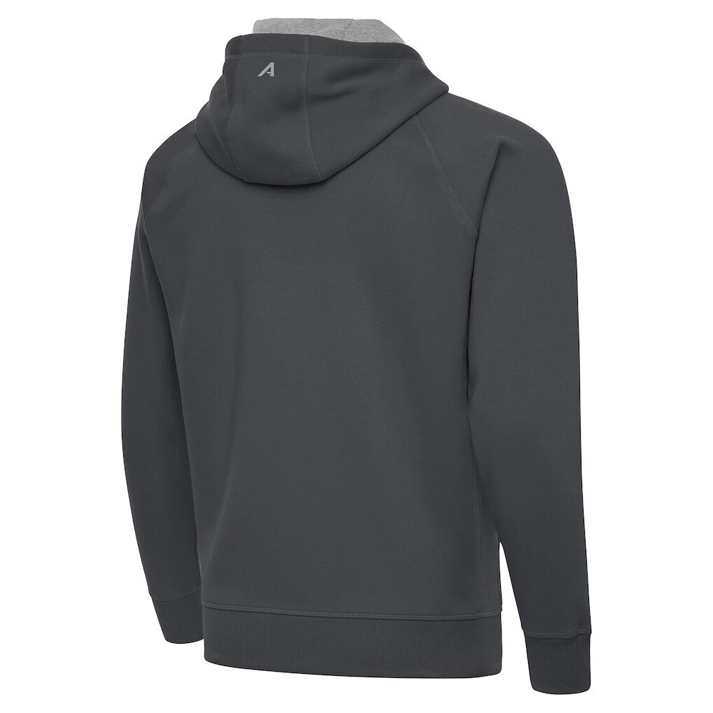 New York City FC Antigua Victory Fleece Raglan Full-Zip Hoodie