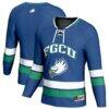 Florida Gulf Coast Eagles GameDay Greats Hockey Jersey - Blue - Front View
