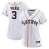 Jeremy Peña Houston Astros Nike Women's Home Replica Jersey - White - Front View