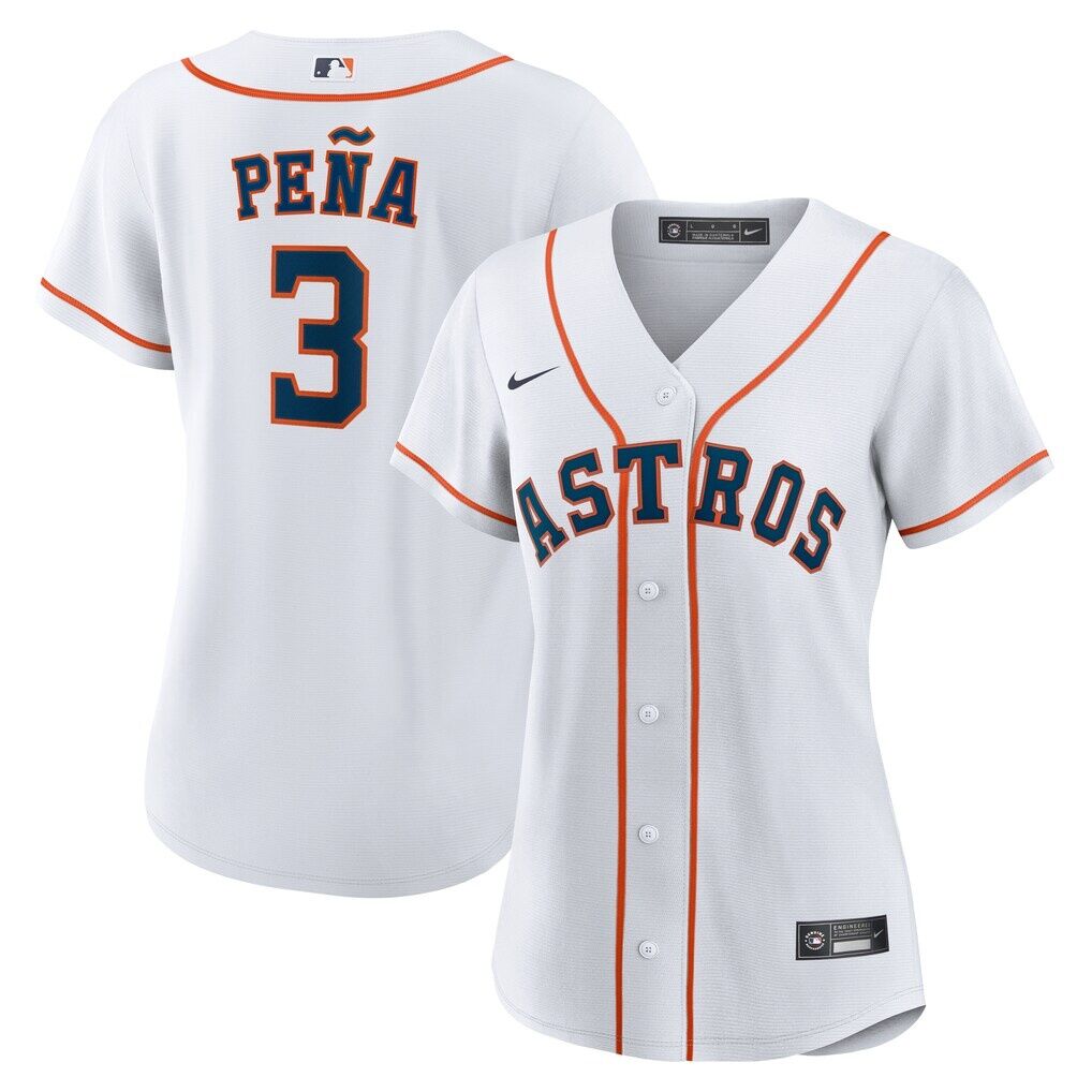 Jeremy Peña Houston Astros Nike Women’s Home Replica Jersey
