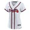 Daysbel Hernandez Atlanta Braves Nike Women's Home Replica Jersey - White - Back View