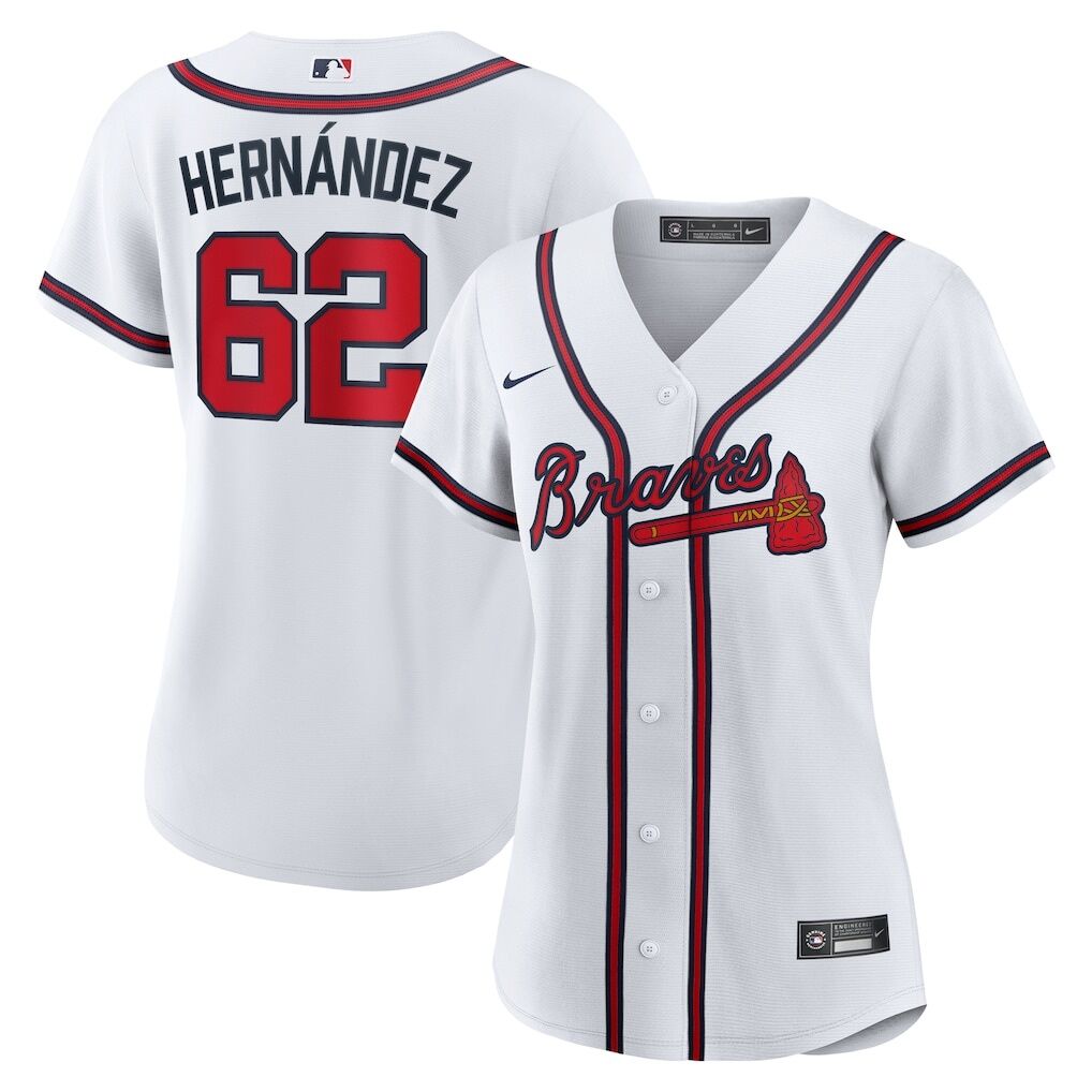 Daysbel Hernandez Atlanta Braves Nike Women’s Home Replica Jersey
