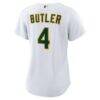 Lawrence Butler Athletics Nike Women's Home Replica Jersey - White - Detail View