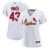 Pedro Pagés St. Louis Cardinals Nike Women's Home Replica Jersey - White - Front View