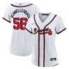 Spencer Schwellenbach Atlanta Braves Nike Women's Home Replica Jersey - White - Front View