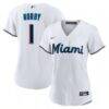 Connor Norby Miami Marlins Nike Women's Home Replica Jersey - White - Front View
