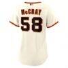 Grant McCray San Francisco Giants Nike Women's Home Replica Jersey - Cream - Detail View