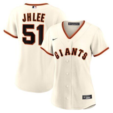 Jung Hoo Lee San Francisco Giants Nike Women's Home Replica Jersey - Cream - Front View