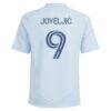 Dejan Joveljic Sporting Kansas City adidas Youth 2025 One KC Replica Player Jersey - - Detail View