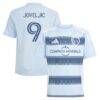 Dejan Joveljic Sporting Kansas City adidas Youth 2025 One KC Replica Player Jersey - - Front View