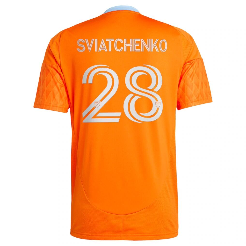 Erik Sviatchenko Houston Dynamo FC adidas 2025 Season 20 Replica Player Jersey