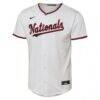 Dylan Crews Washington Nationals Nike Youth Home Replica Jersey - White - Side View