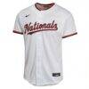 Dylan Crews Washington Nationals Nike Youth Alternate Game Player Jersey - White - Side View