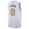Jayson Tatum Boston Celtics Nike Unisex 2025/26 Swingman Jersey - White - - Detail View