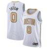 Jayson Tatum Boston Celtics Nike Unisex 2025/26 Swingman Jersey - White - - Front View