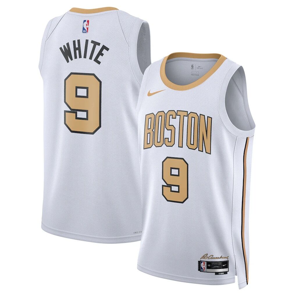 Derrick White Boston Celtics Nike Unisex 2025/26 Swingman Jersey - White - City Edition