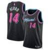 Tyler Herro Miami Heat Nike Unisex 2025/26 Swingman Jersey - Black - - Front View