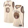 Jimmy Butler III Golden State Warriors Nike Unisex 2025/26 Swingman Jersey - Tan - - Front View