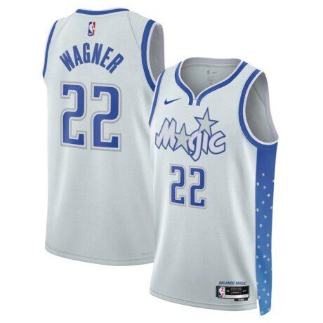 Franz Wagner Orlando Magic Nike Unisex 2025/26 Swingman Jersey - Silver - - Front View