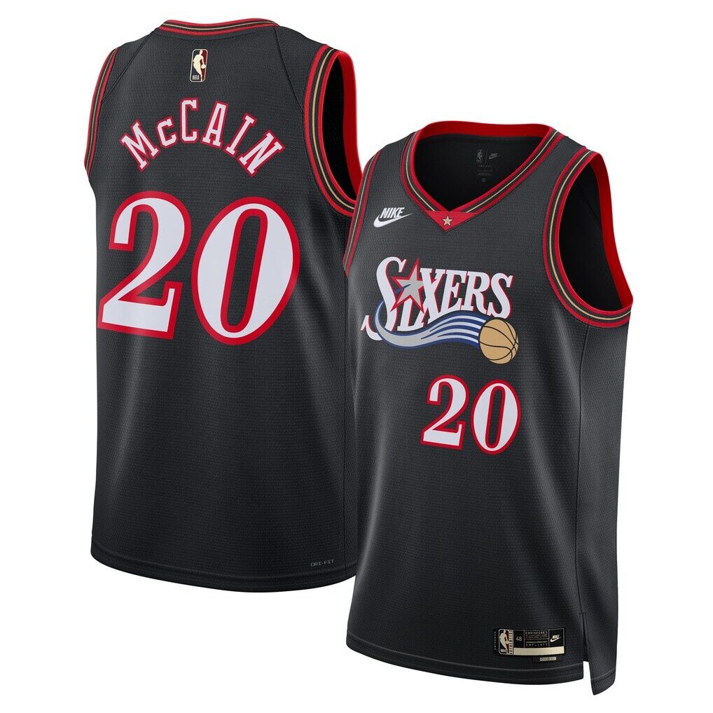 Jared McCain Philadelphia 76ers Nike Unisex  Swingman Jersey – Classic Edition