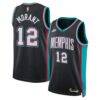 Ja Morant Memphis Grizzlies Nike Unisex Swingman Jersey - Black - Front View