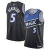 Paolo Banchero Orlando Magic Jordan Brand Unisex Swingman Jersey - Black - Front View