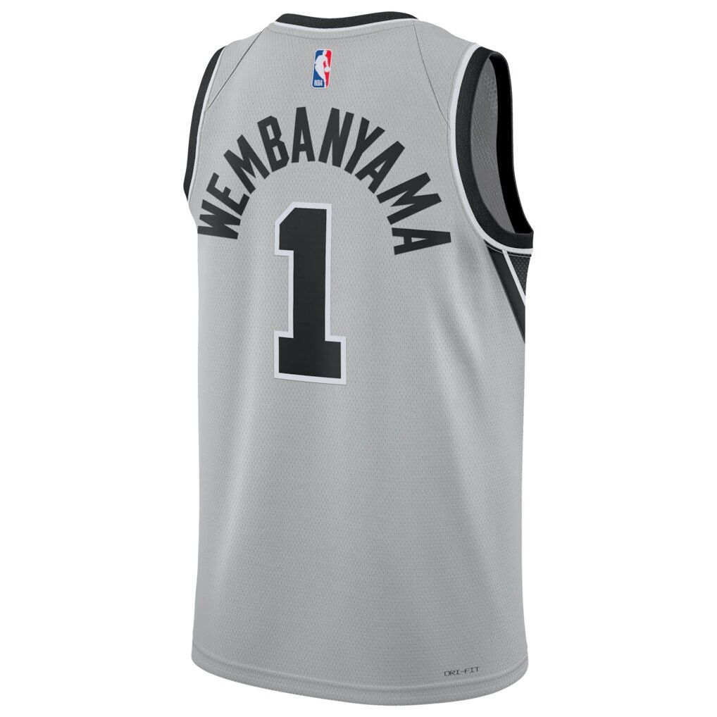 Victor Wembanyama San Antonio Spurs Jordan Brand Unisex  Swingman Jersey - Statement Edition
