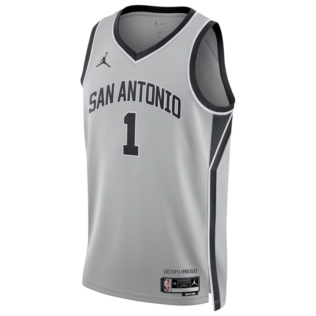 Victor Wembanyama San Antonio Spurs Jordan Brand Unisex  Swingman Jersey - Statement Edition