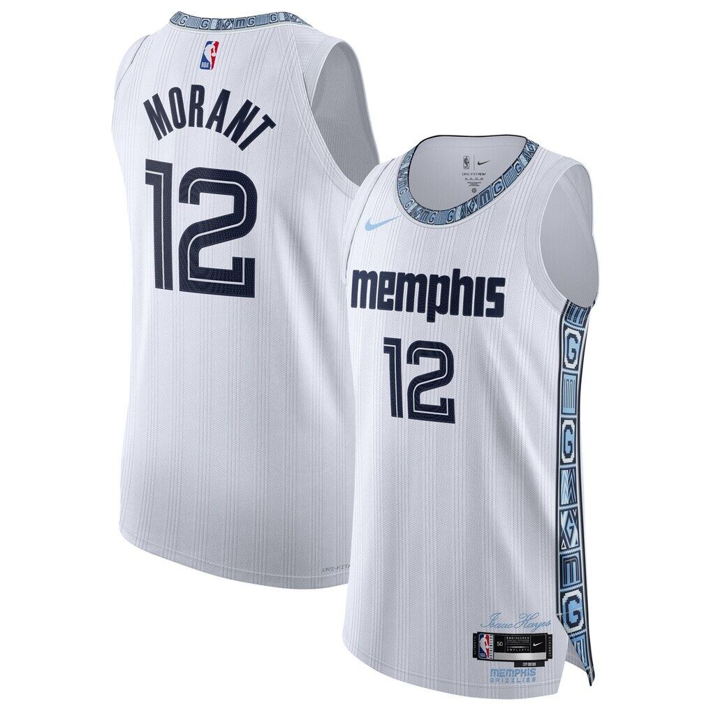 Ja Morant Memphis Grizzlies Nike Unisex 2025/26 Authentic Jersey - City Edition