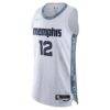 Ja Morant Memphis Grizzlies Nike Unisex 2025/26 Authentic Jersey - White - Side View