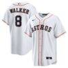 Christian Walker Houston Astros Nike Home Replica Jersey - White - Front View